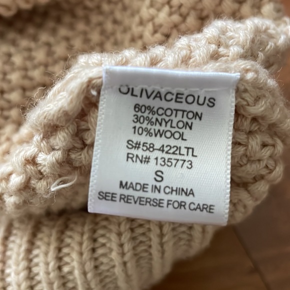 Cream Knit Tank Top - Picture 4 of 4